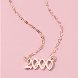 3/$30 💛 Established “2000” Necklace